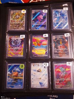 Illustration rares pokemon cards
