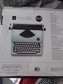 Typewriter Mint Typecast 1 Pc
