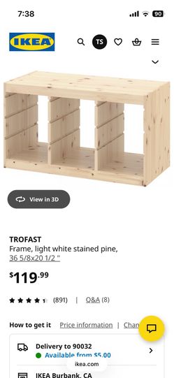 Ikea Trofast storage shelf