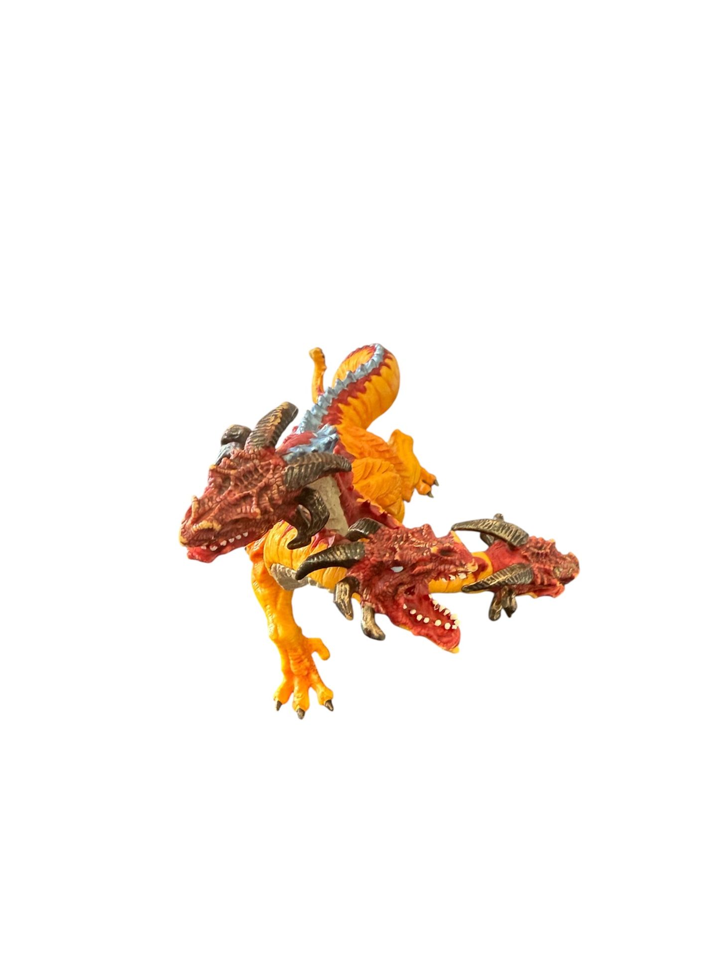 Safari Ltd. Three Headed Fire Dragon Toy #3