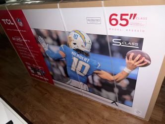 TV tcl 65 inch brand new