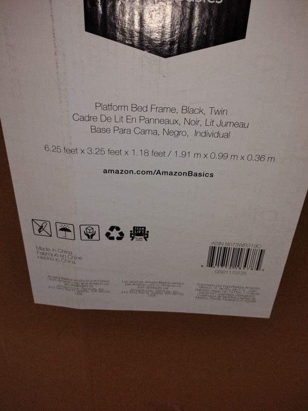 2 Twin Platform Bed Frames