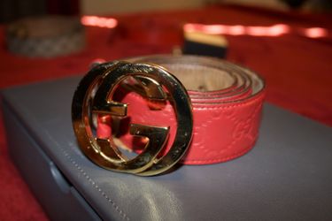 Gucci Belt Red (42 Inch)