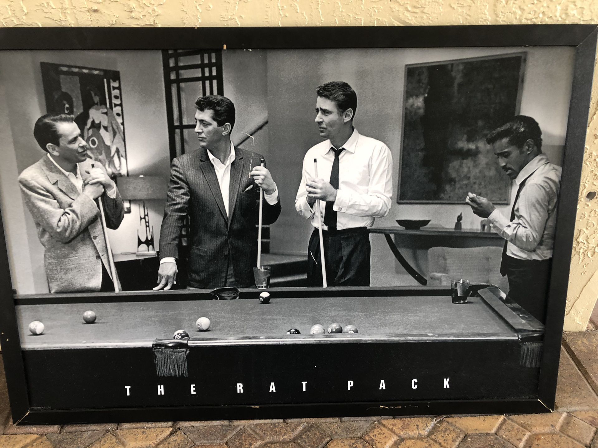The Rat Pack picture frame