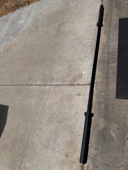Black Olympic Barbell