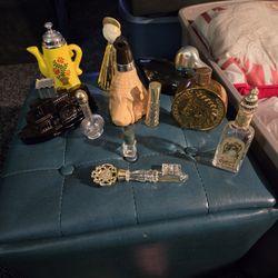 Group Of Avon ;bottles.