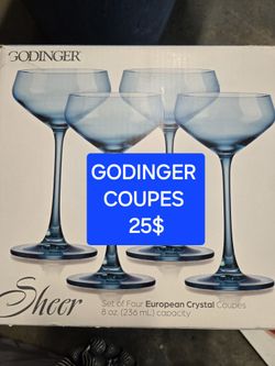 Godinger Coupes