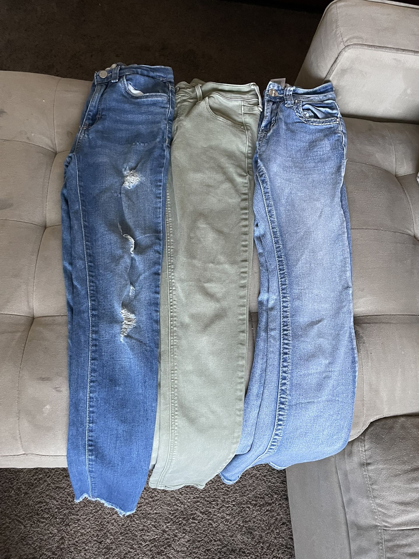 Girls Size 12 Jeans $3 Each