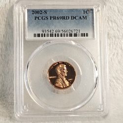 #582 Penny 2002 S Coin 