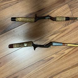 Old Vintage Casting Rods