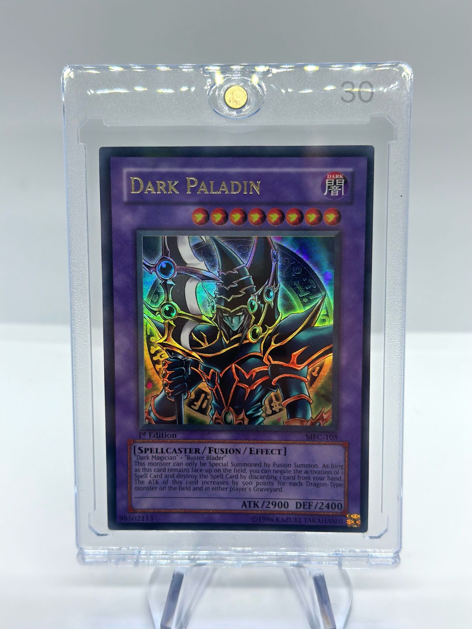 Dark Paladin - MFC-105 - 1St Edition - Original Artwork - Played - Yu-Gi-Oh!