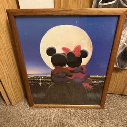 Vintage Wooden Disney Pictures