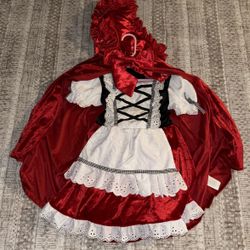 little red riding hood costume. 