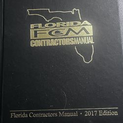 2017 Florida contractors manual