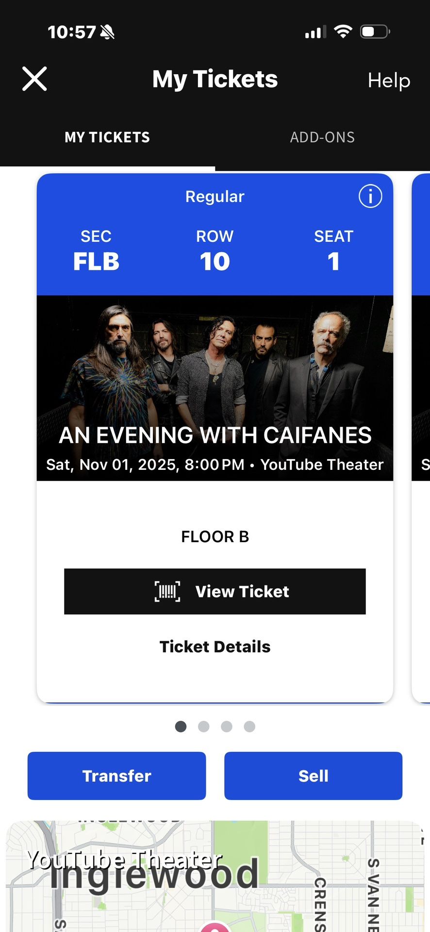 Caifanes At youtube Theatre Nov 1