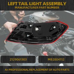 2014-2016 Mercedes-Benz E-Class W212 Left Driver Side LED Tail Light Assembly