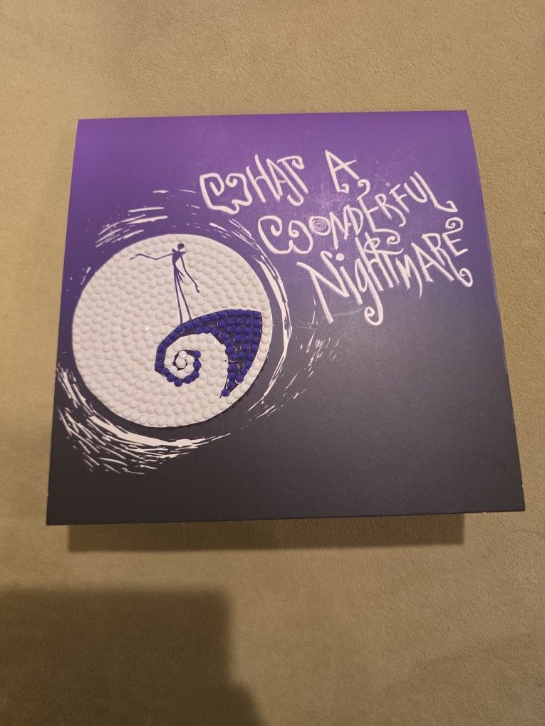 Jack And Sally Diamond Art Card