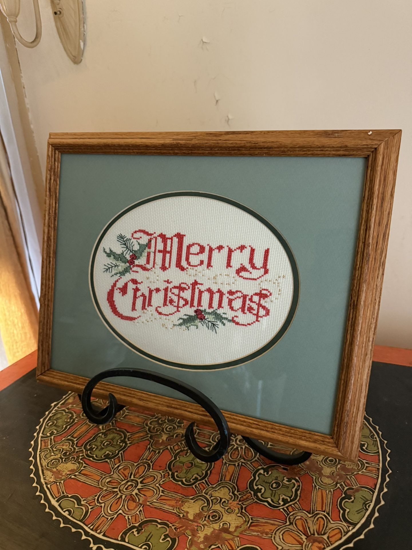 Vintage Crosstitch Christmas