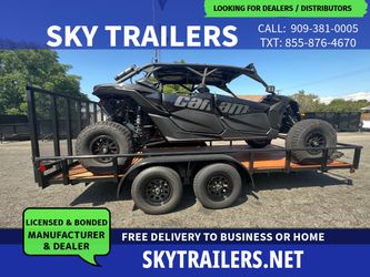 Utility Trailer 8.5x16x1