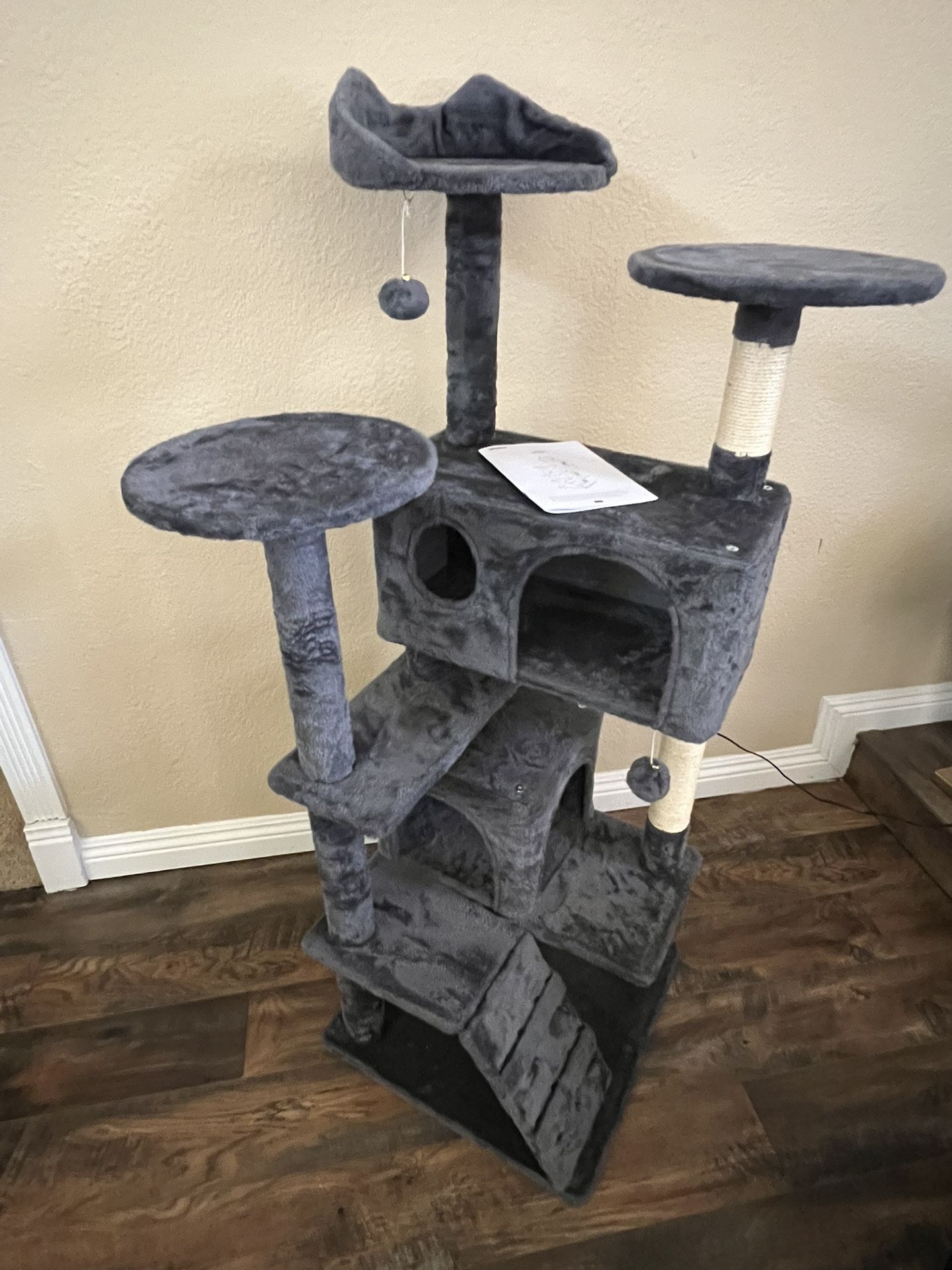 Cat Tree Condo 59” Tall