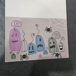 50 Empty Halloween Cards