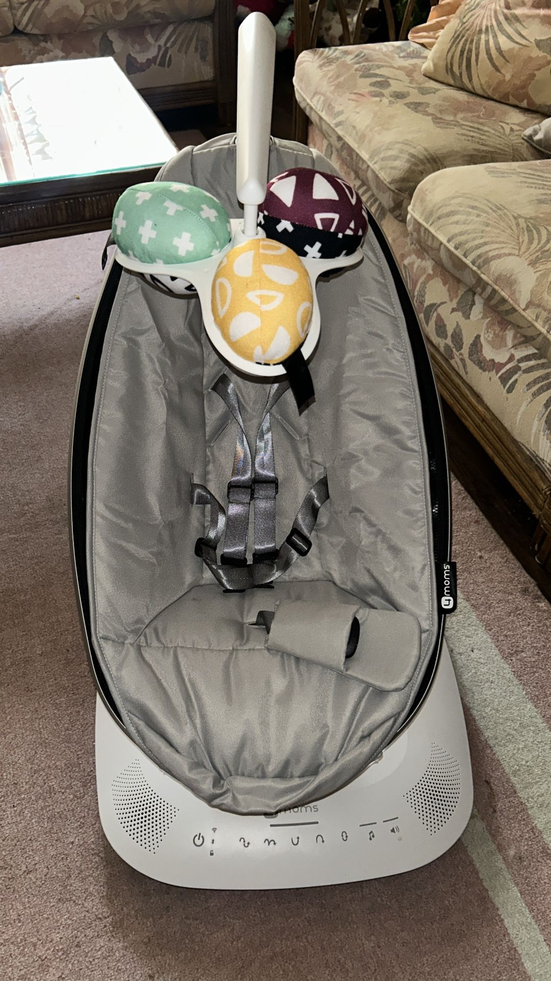 Grey Baby Swing