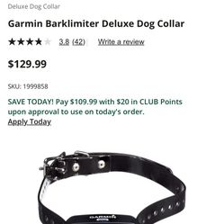 Garmen Barklimiter Bark Dog Collar - Small