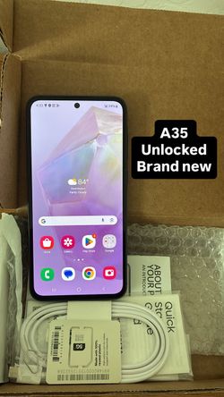 Samsung A35 128gb 5g. Brand New And Unlocked!