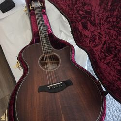 Taylor K24ce Koa Next Generation Builders Edition Acoustic Guitar