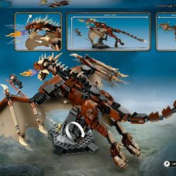 LEGO Harry Potter Hungarian Horntail Dragon