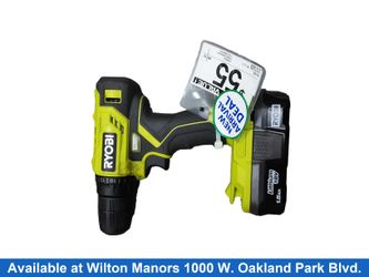 Ryobi P209dcn Green Cordless Standard Drill