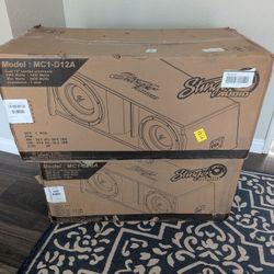 New 12inch Stinger Subwoofer Package. $340 Or Best Offer 