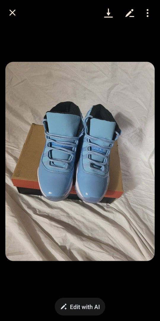 Jordan 11s Baby Blue Pair New Size 11 $150obo