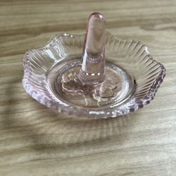 Glass Vintage Style Ring Holder