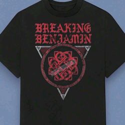 Breaking Benjamin band shirt