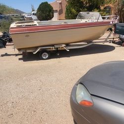 Project Boat With 120 Hp In Board Motor