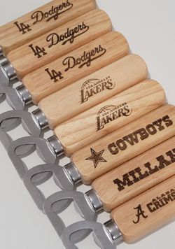 Lakers Dodgers Cowboys Bottle Openers