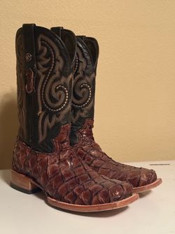 Tanner Mark Fish Scale Boots