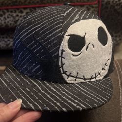 Jack Skellington Fitted Cap Size M/L New