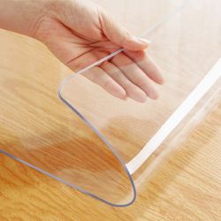 New Clear Vinyl Table Top Protector Small 12in X 12in