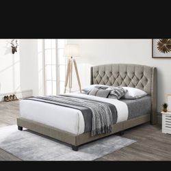 Queen Bed Frame With Mattress And Boxsping All Included $295 🚨 Ready For Delivery 🚚