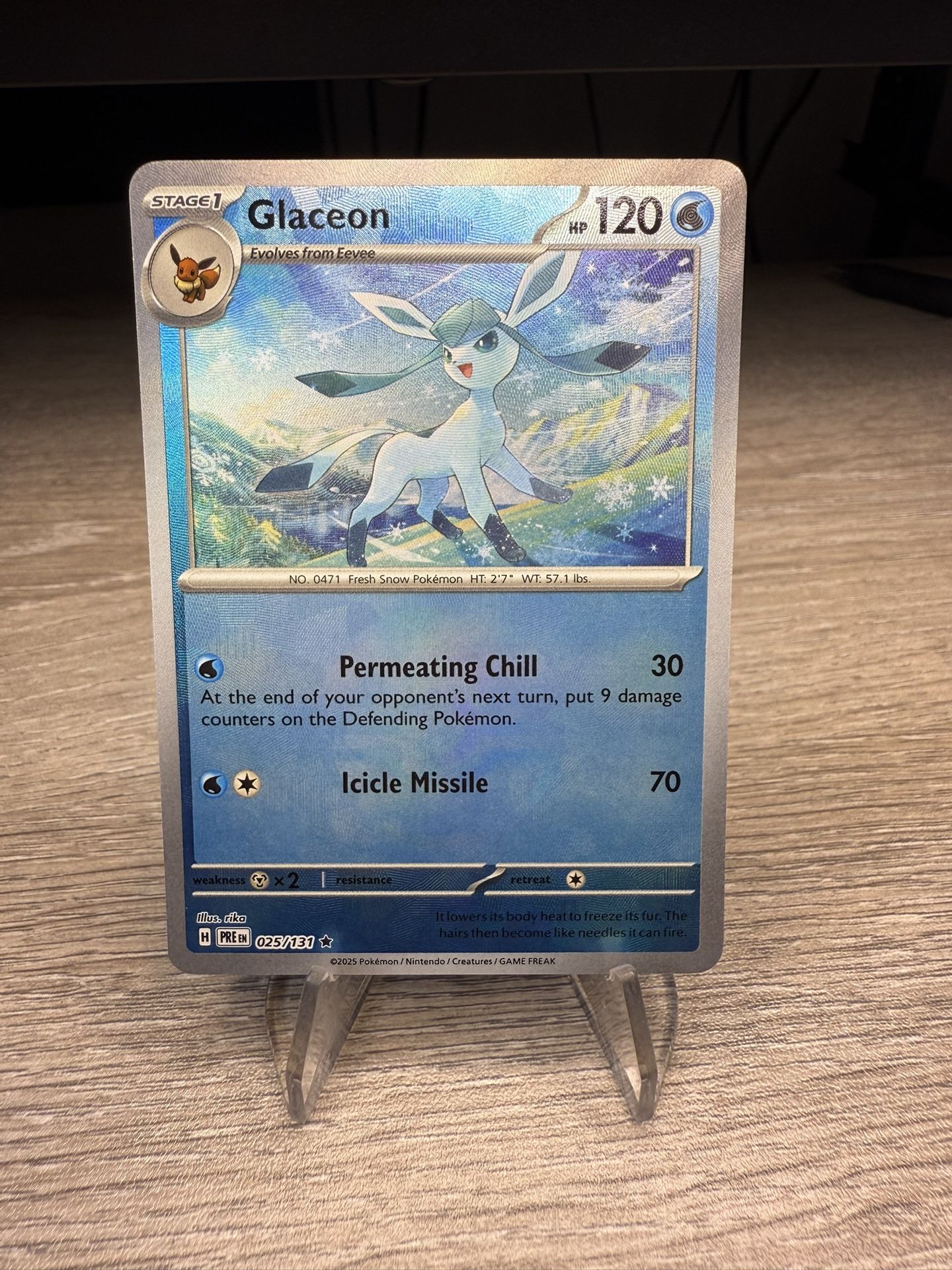 Glaceon (Poke Ball Pattern) - SV: Prismatic Evolutions (PRE)