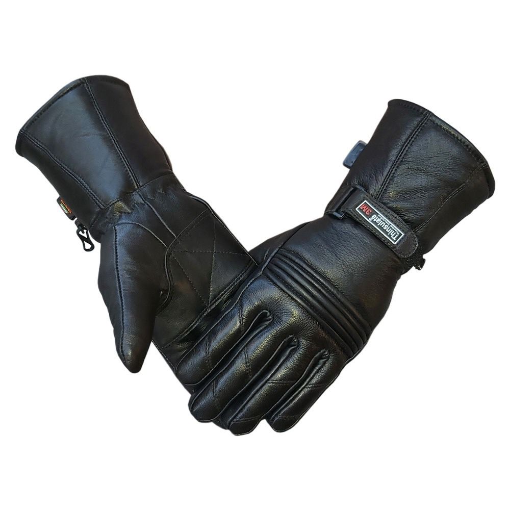 Motorbike leather Gloves
