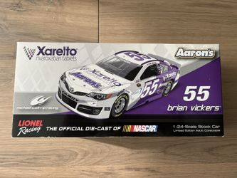 1:24 Die Cast Brian Vickers #55 Aaron's Xarelto 2014 Camry