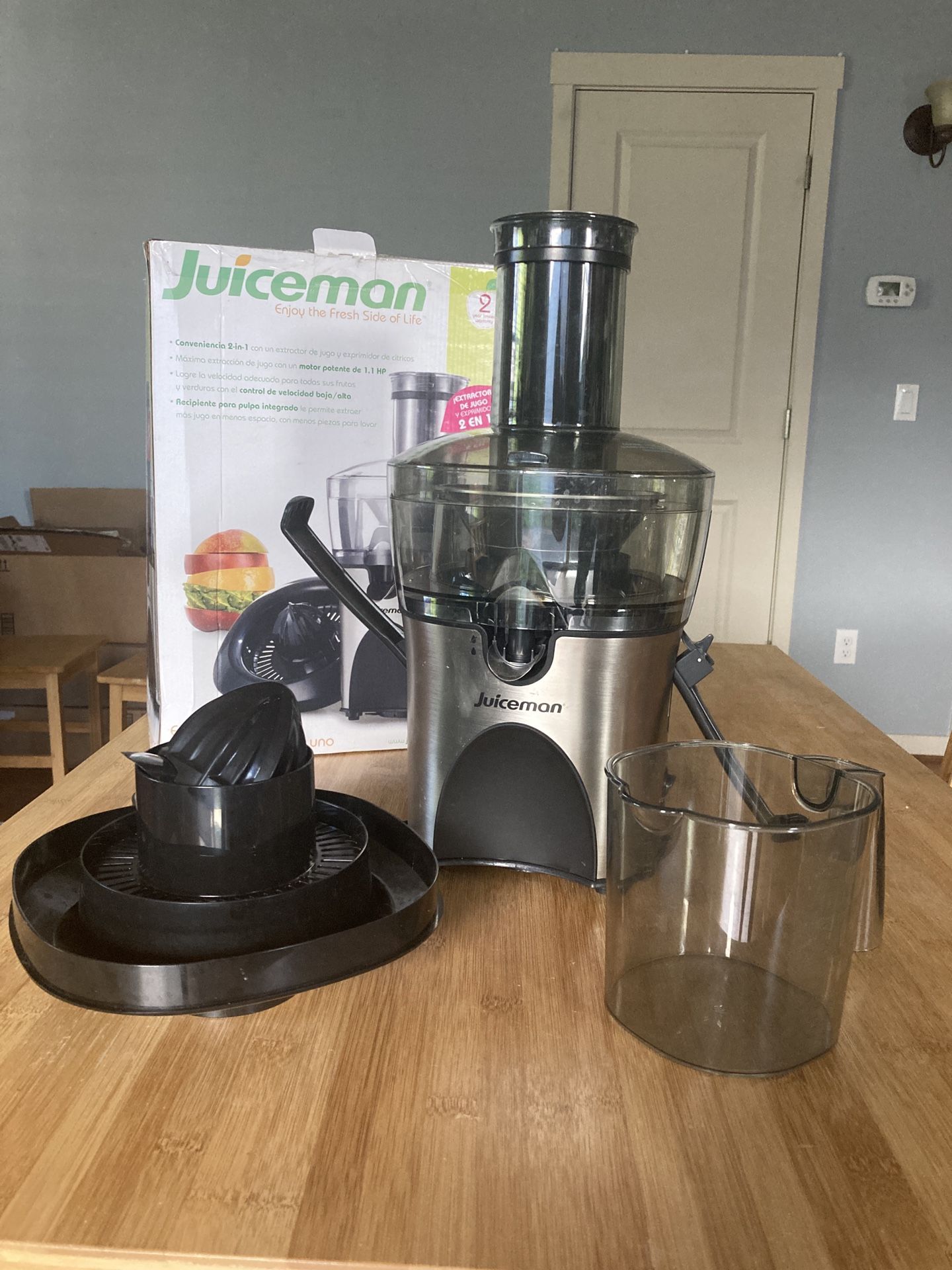 Juiceman 2-Speed All-in-One Automatic Juice Extractor and Citrus Juicer