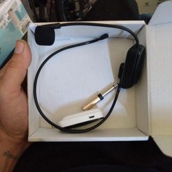 Wireless Headset Microphone And Speaker Voice Amplifier 