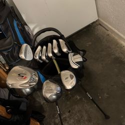 Mens Right Handed Golf Clubs:) Great Set To Learn With 