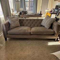 World Market Long Sofa/couch