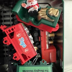 Christmas Santa Claus train