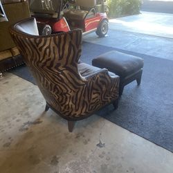 Lounge Chair With Ottoman